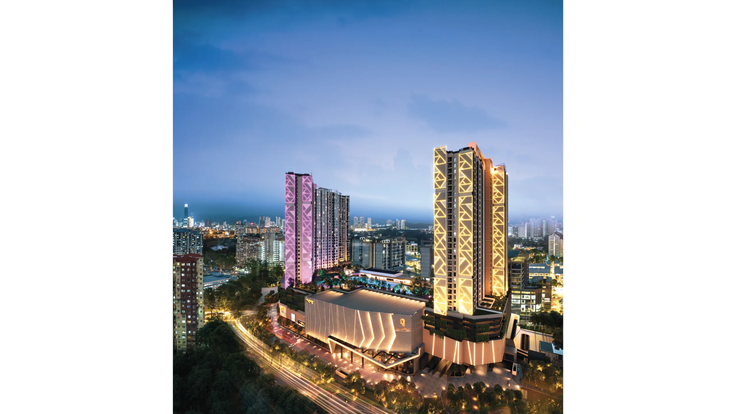Quartz @ Queensville residence and facilities, official artist's impression, Bandar Sri Permaisuri, Cheras