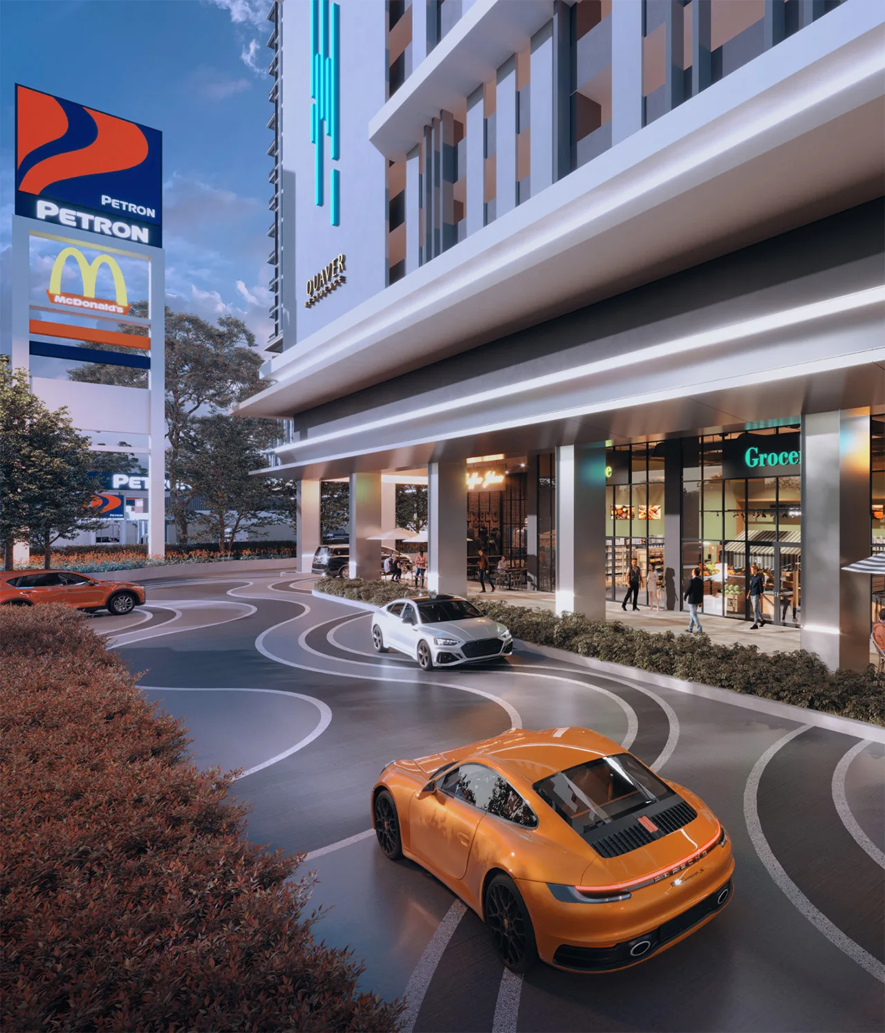 雪兰莪沙登 Quaver Residence(Simfoni Residensi)便利零售卖点图
