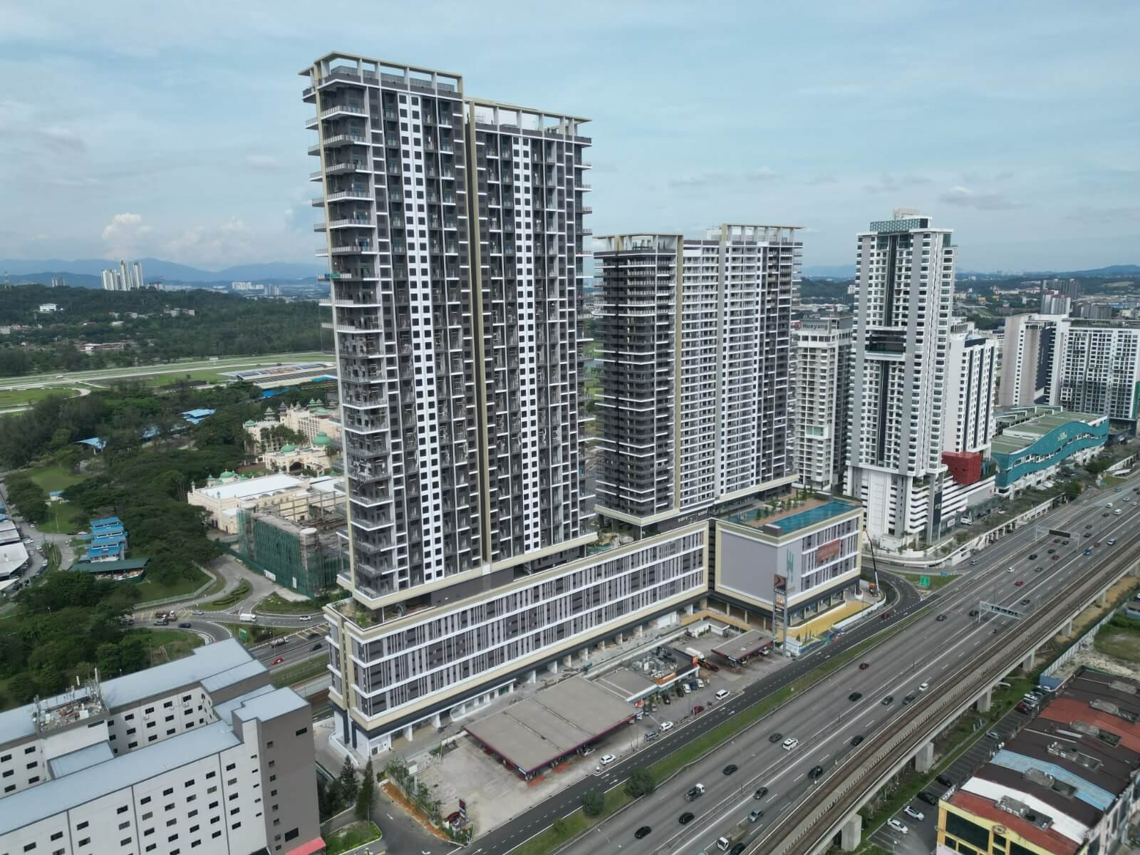 雪兰莪沙登 Quaver Residence(Simfoni Residensi)2026 年 7 月 1 日施工进度,第二视角