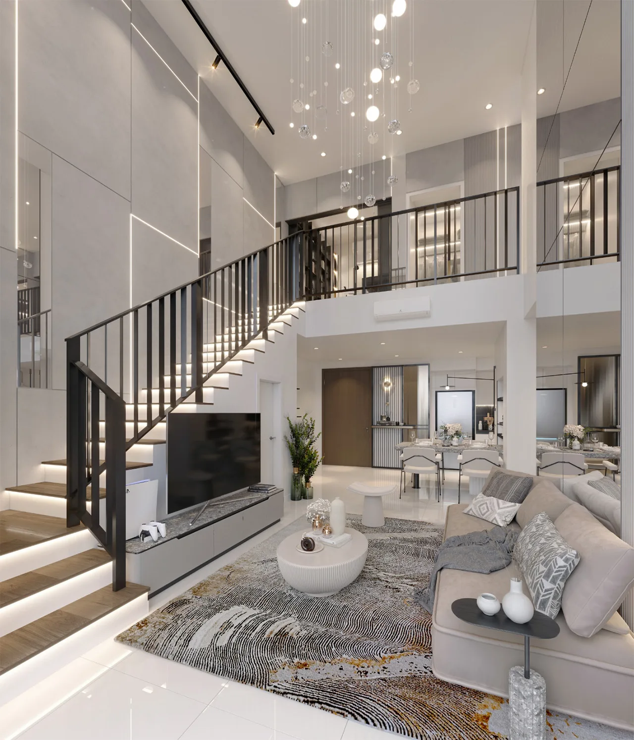 雪兰莪沙登 Quaver Residence(Simfoni Residensi)二十尺挑高卖点图