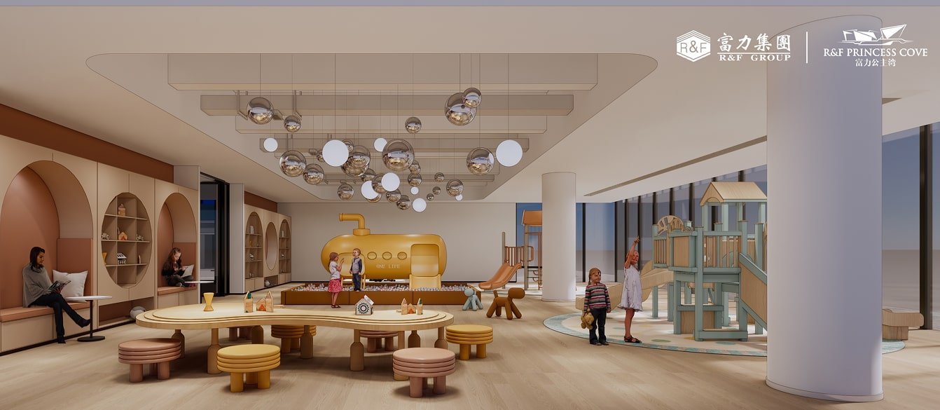 Children's playroom at R&F Princess Cove Phase 3 New Casa Suites, Johor Bahru