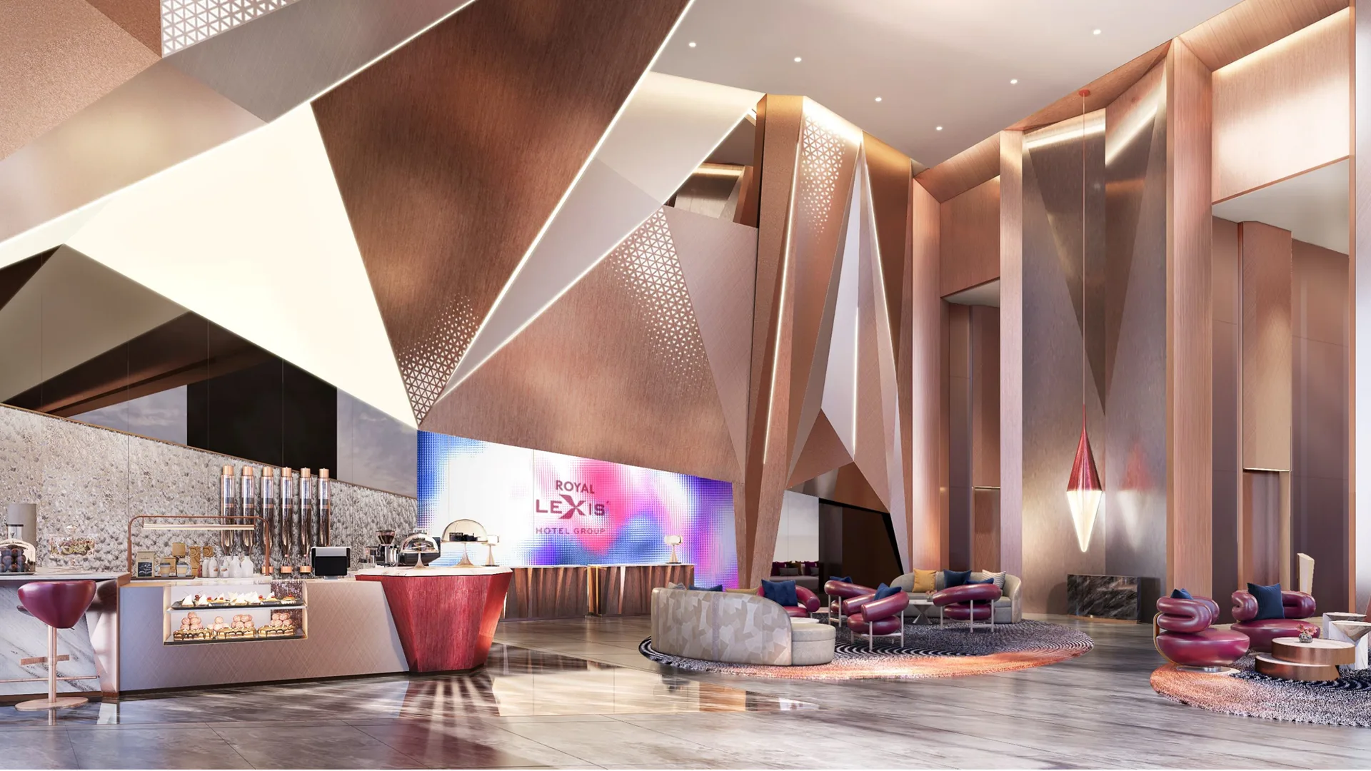 Level 1 lobby cafe, Coralz Bistro, at Royal Lexis Kuala Lumpur on Jalan Sultan Ismail