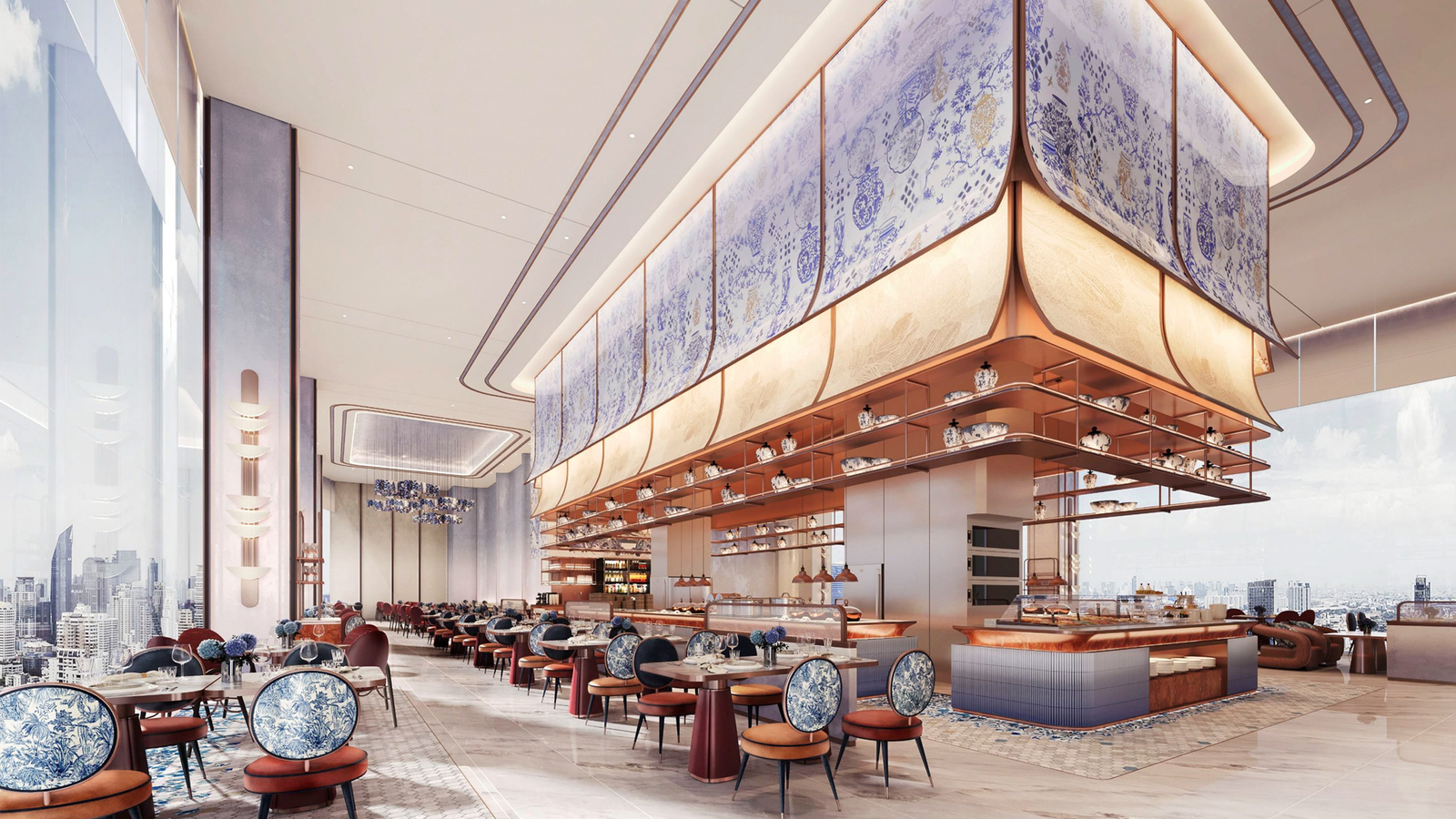Level 53 all-day dining restaurant at Royal Lexis Kuala Lumpur, Kuala Lumpur