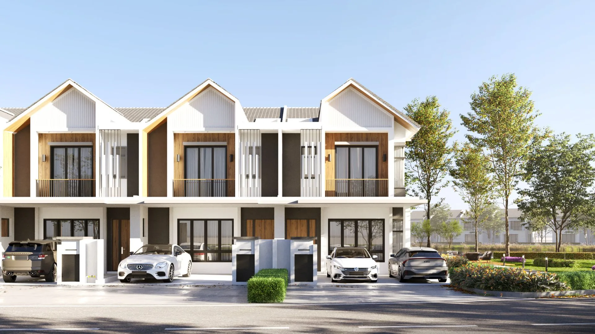 Sanubari Phase 1 two-storey terrace home facade on a 20 ft by 70 ft lot, Bandar Dato’ Onn, Johor Bahru
