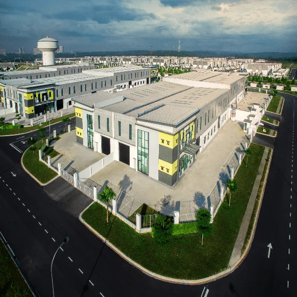 Setia Business Park II 南北向朝向与被动式低能耗立面特色图