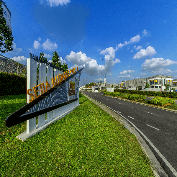 Strategic location key-feature graphic for Setia Business Park II, Mukim Tebrau, Johor Bahru