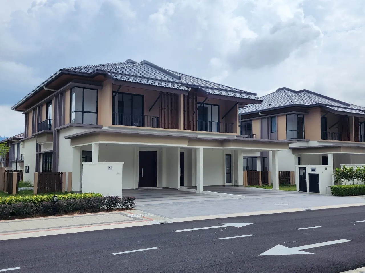 Jimbaran completed unit frontage, 1 April 2026 at Setia Eco Templer, Rawang by Setia Eco Templer Sdn Bhd (S P Setia), Gombak district, Selangor