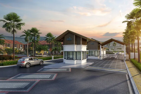 雪兰莪鹅唛县万挠 Setia Eco Templer（SP Setia） Jimbaran 分区入口
