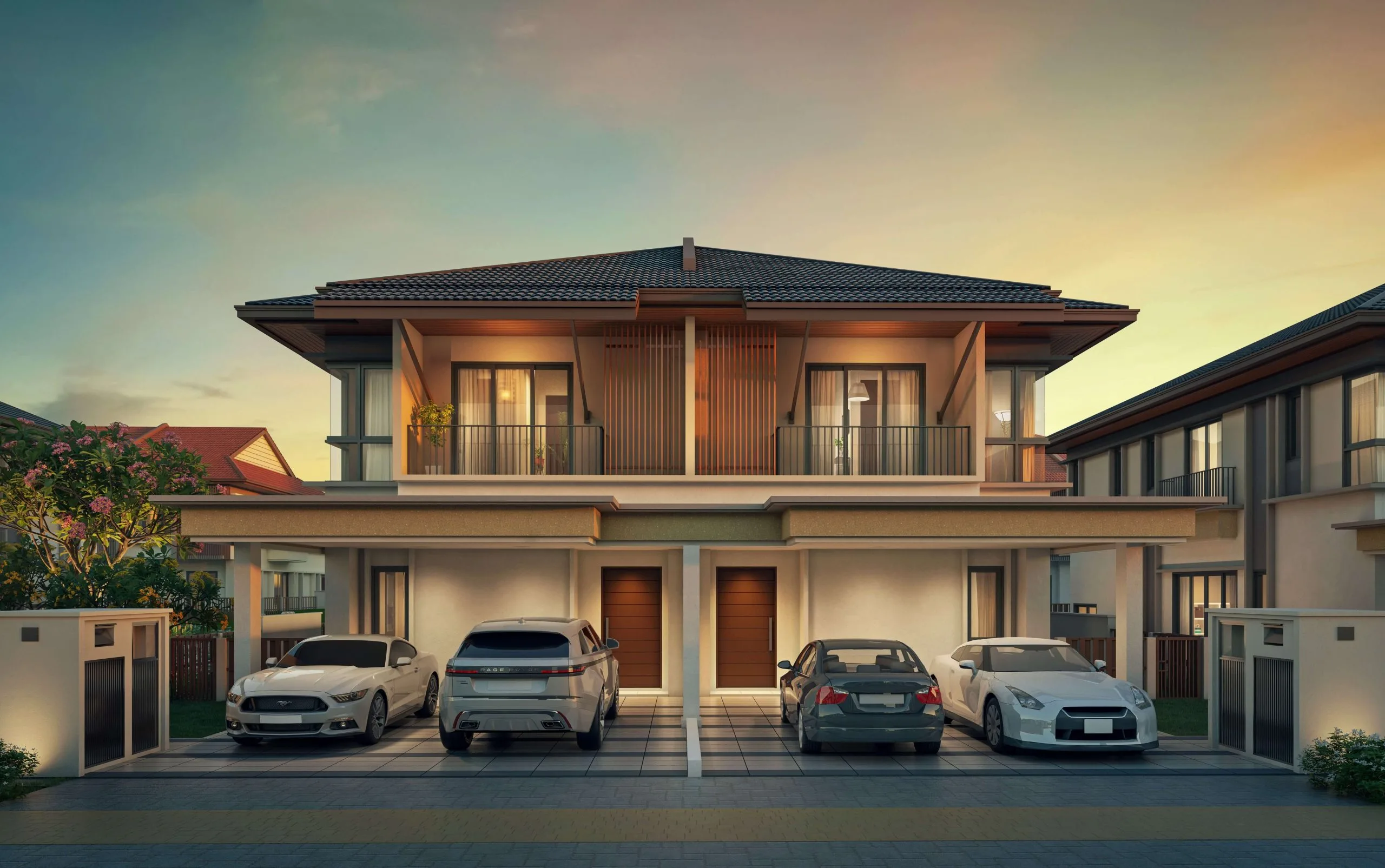 雪兰莪鹅唛县万挠 Setia Eco Templer（SP Setia） Jimbaran 半独立式视角二
