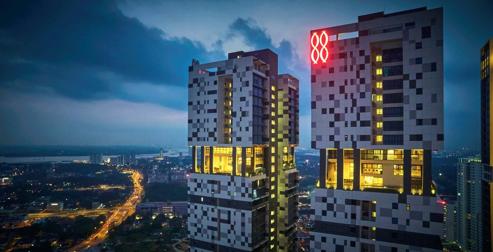 Towers at Setia Sky 88 @ JB City Centre by S P Setia Berhad, Wadi Hana, Johor Bahru, Johor