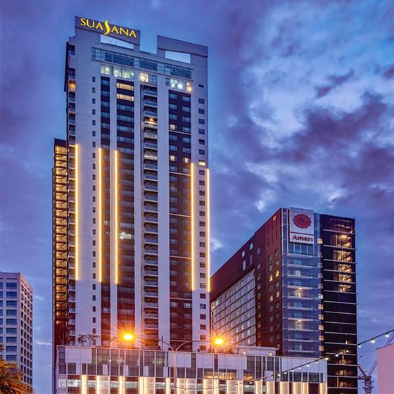 The Johor Bahru city centre neighbourhood around Jalan Trus, within walking distance of KOMTAR JBCC and the CIQ