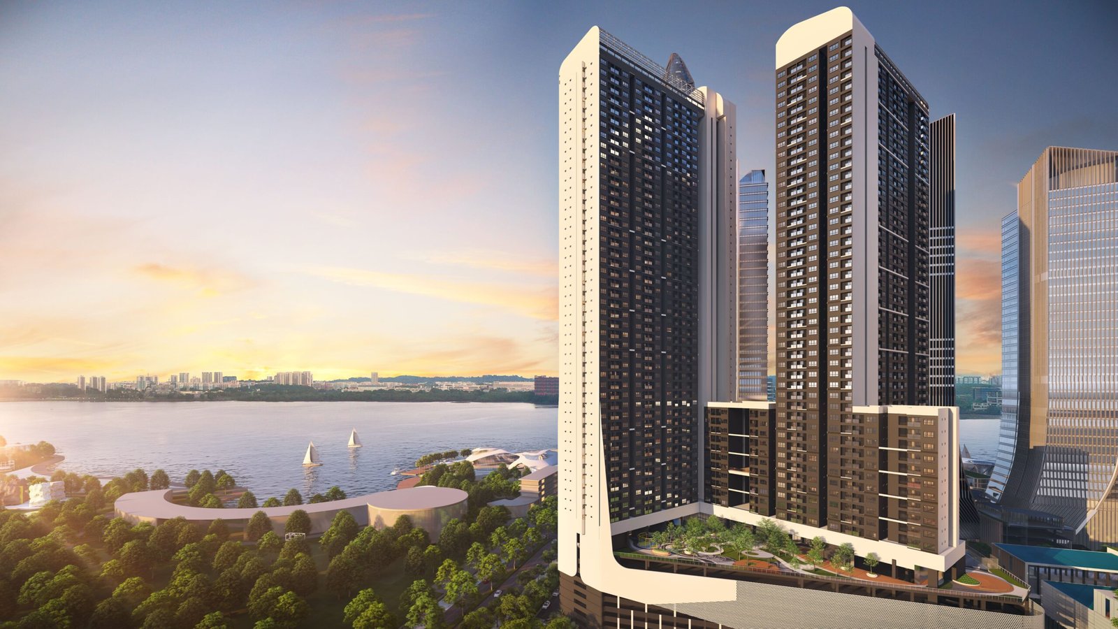 Towers at Skypark Kepler @ Lido Waterfront Boulevard by Lido Waterfront Boulevard Sdn Bhd (Tropicana Corporation Berhad), Lido Waterfront Boulevard, Johor Bahru, Johor