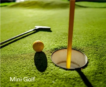 Mini golf green among the 43 residential facilities at Skypark Kepler, Lido Waterfront Boulevard, Johor Bahru