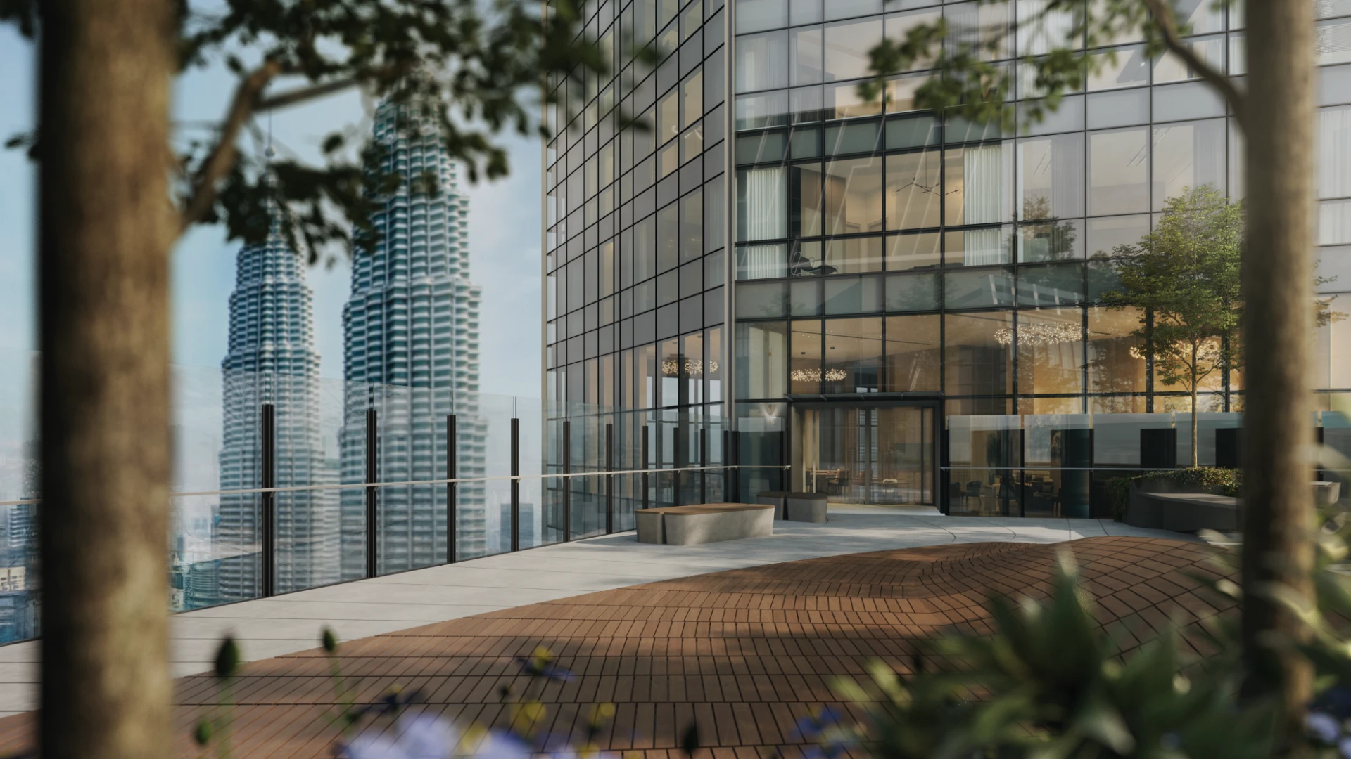Level 46 Sky Garden at SO/ Kuala Lumpur Residences, Oxley Towers KLCC, Jalan Ampang, Kuala Lumpur