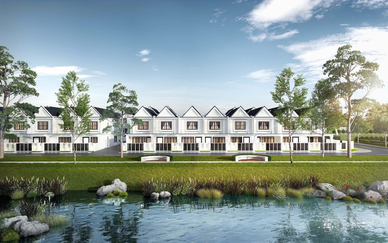 South Hills @ Seri Alam 20ft by 70ft S1 double-storey terrace facade, Bandar Baru Seri Alam, Johor