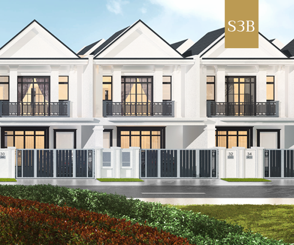South Hills Everbloom S3B double-storey terrace on a 24ft by 70ft lot, Bandar Baru Seri Alam, Johor