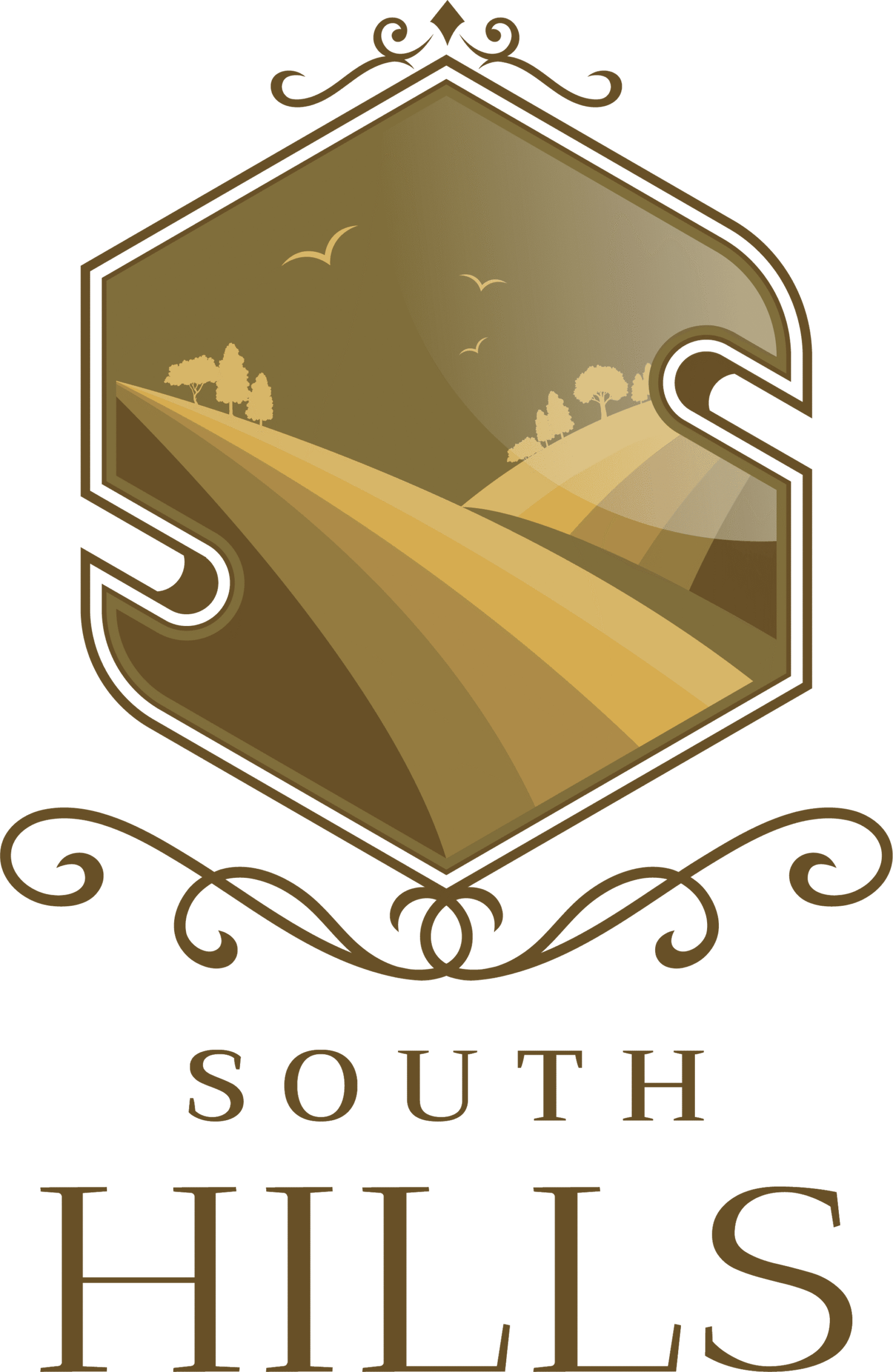 South Hills logo — Southland brand of Countryland Realty Sdn Bhd, developer of South Hills @ Seri Alam, Johor