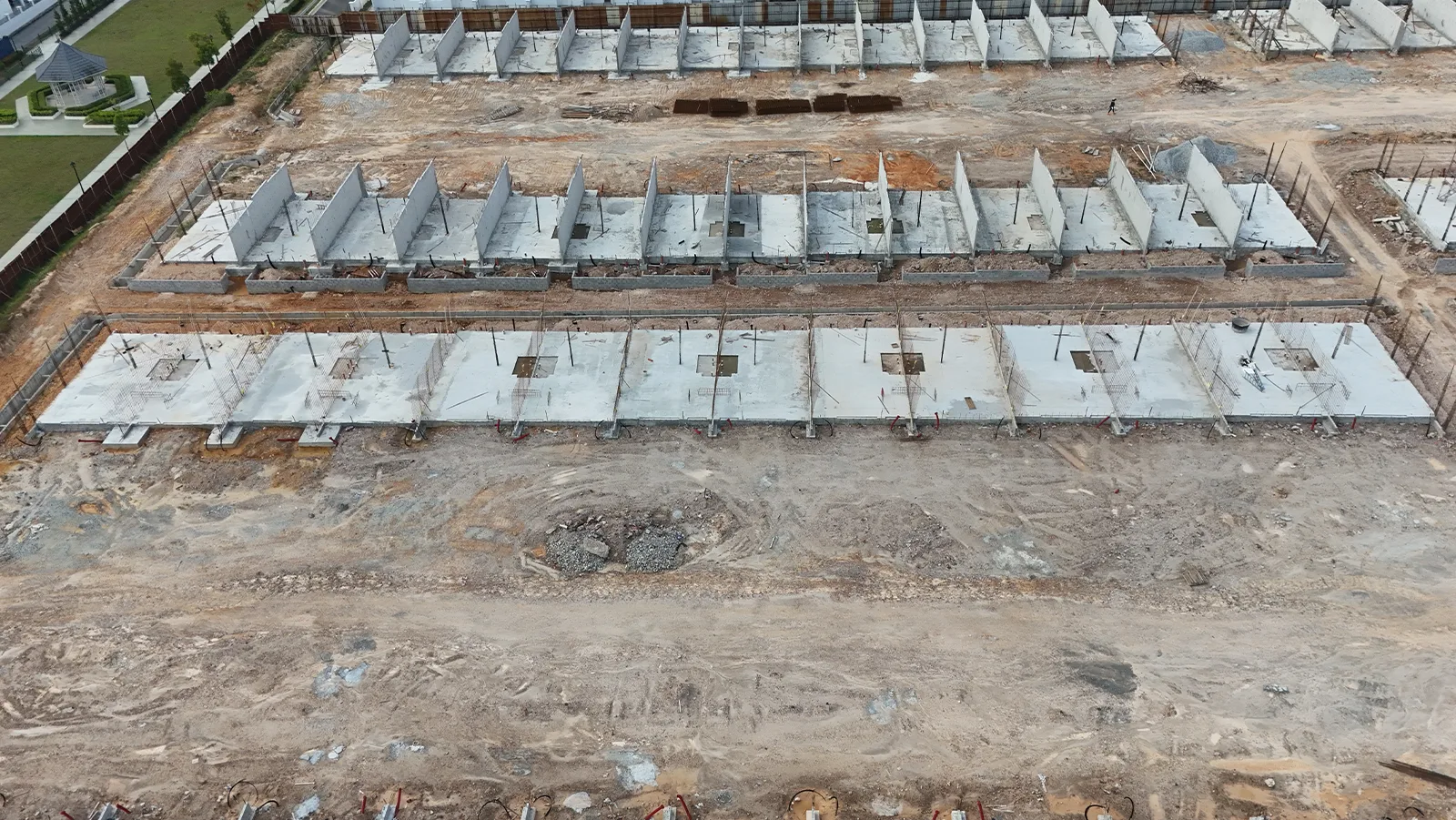 Belmont site progress detail, 15 July 2026 at Templer Residence @ Anggun City, Rawang by Pura Development Sdn Bhd (Hong Bee Land), Gombak district, Selangor