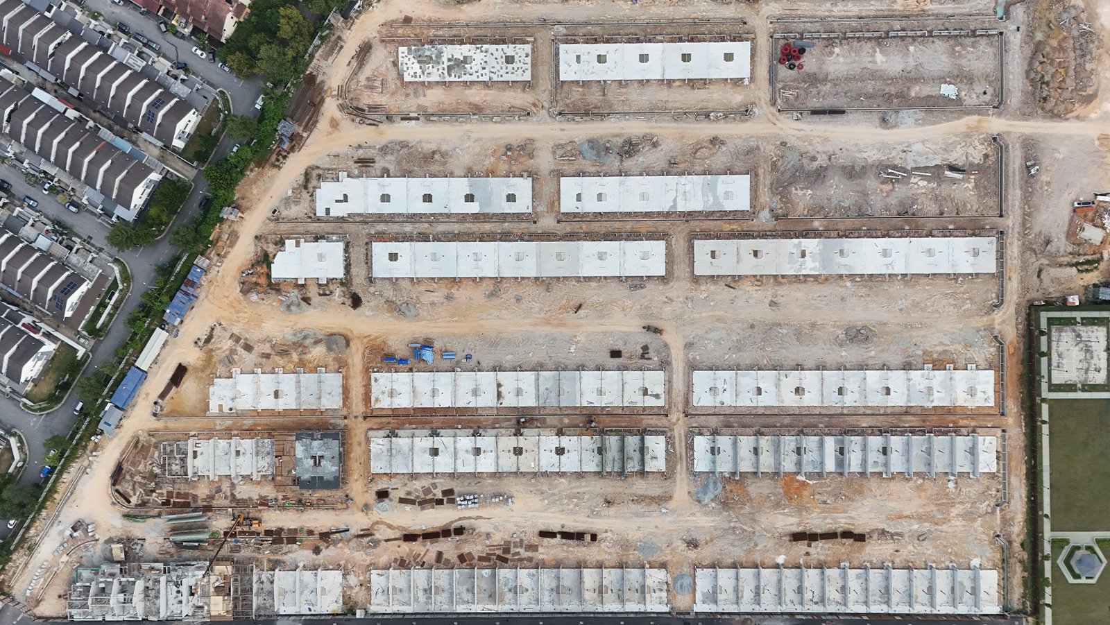 Belmont site progress overall, 15 July 2026 at Templer Residence @ Anggun City, Rawang by Pura Development Sdn Bhd (Hong Bee Land), Gombak district, Selangor
