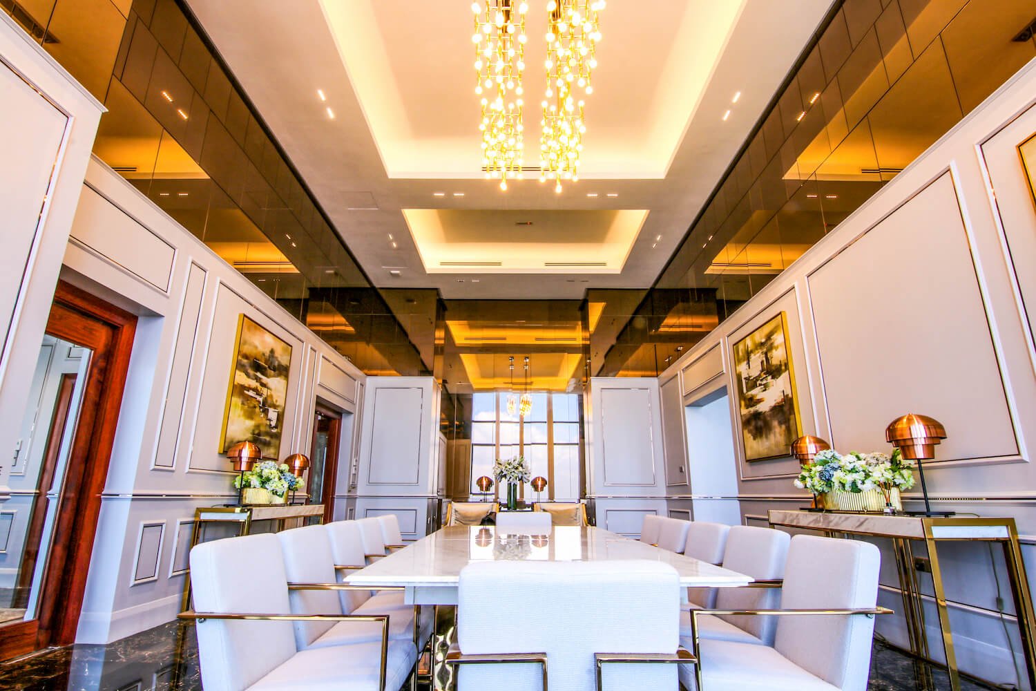 Sky dining room with live kitchen at The Astaka @ One Bukit Senyum, Johor Bahru
