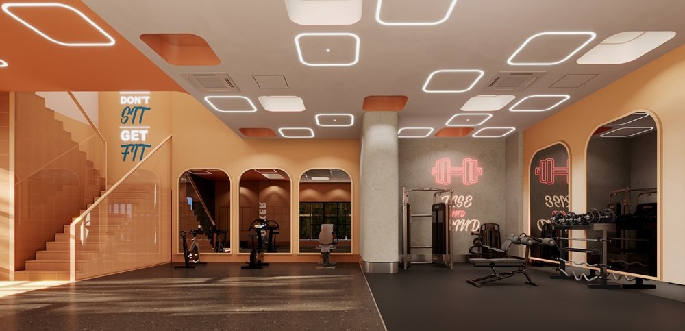 Nova Gym on Level 11 at The Asteriaz @ Kebun Teh, Johor Bahru