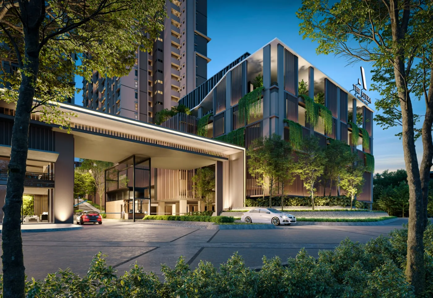 雪兰莪八打灵再也 Paramount Property The Atera 二期 项目入口
