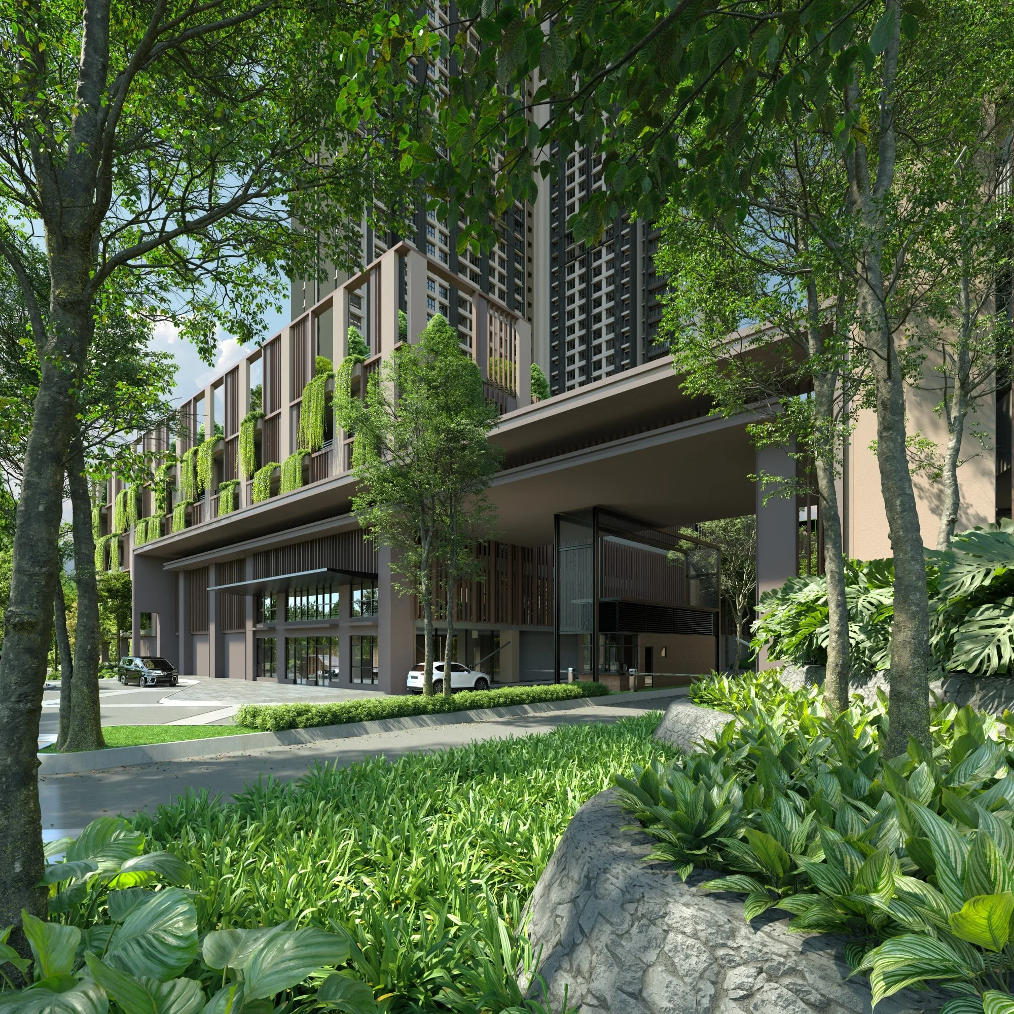 雪兰莪八打灵再也 Paramount Property The Atera 二期 岗亭