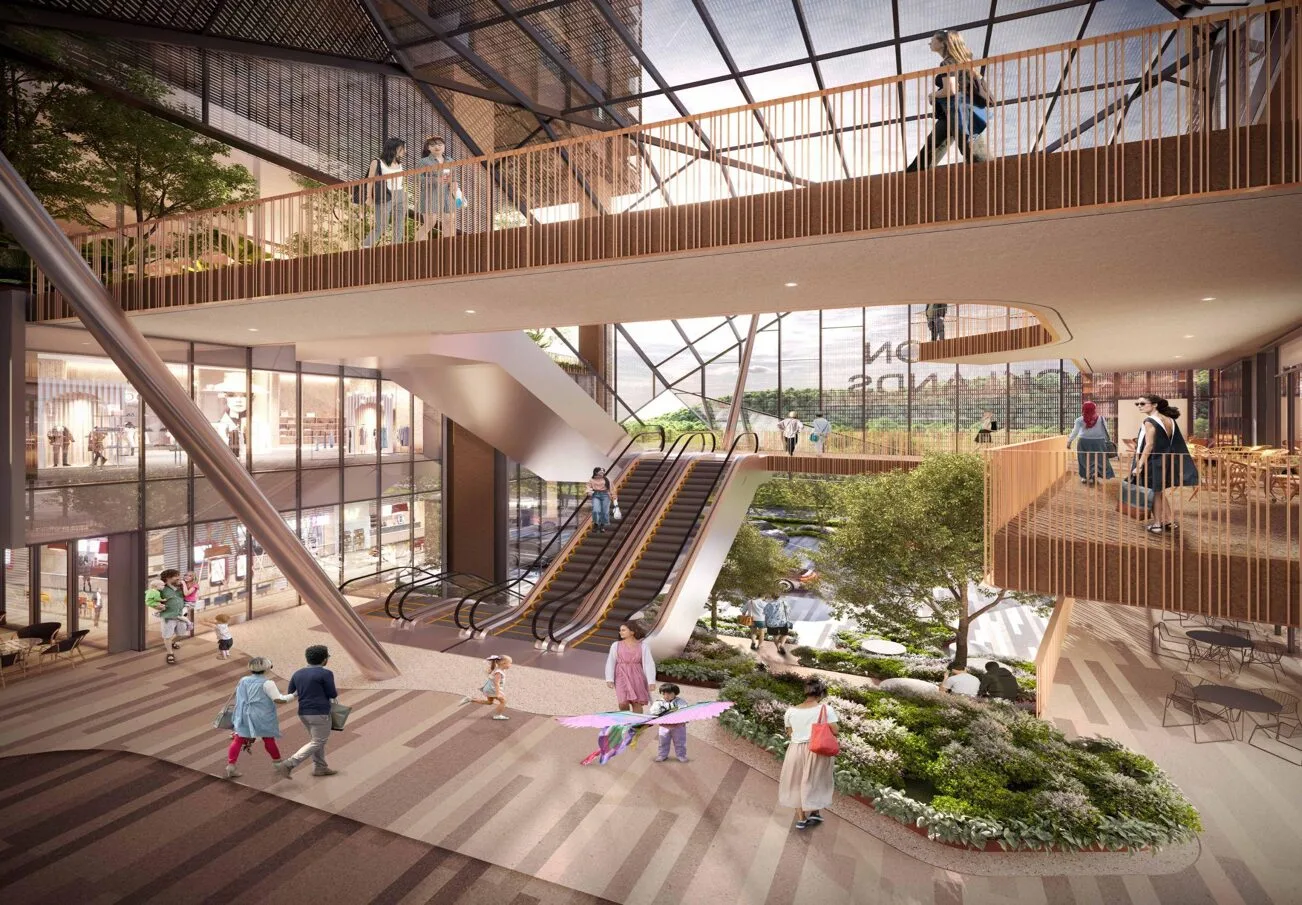 Retail promenade shop lots at The Bedrock @ Jesselton Docklands by EXSIM with Bedi, Kota Kinabalu, Sabah