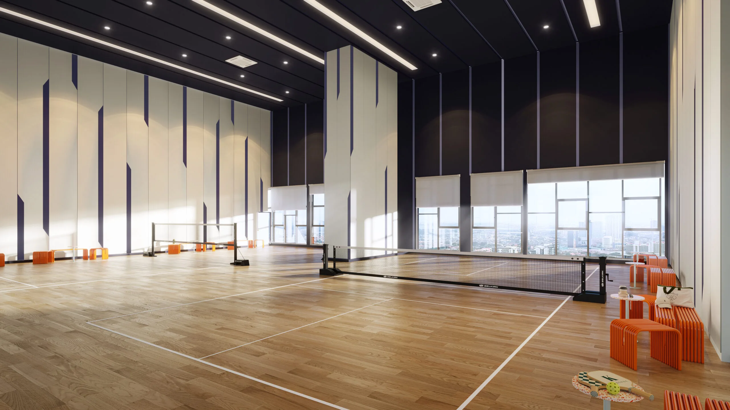Multipurpose hall for residents at The Celestz @ Kebun Teh, Johor Bahru