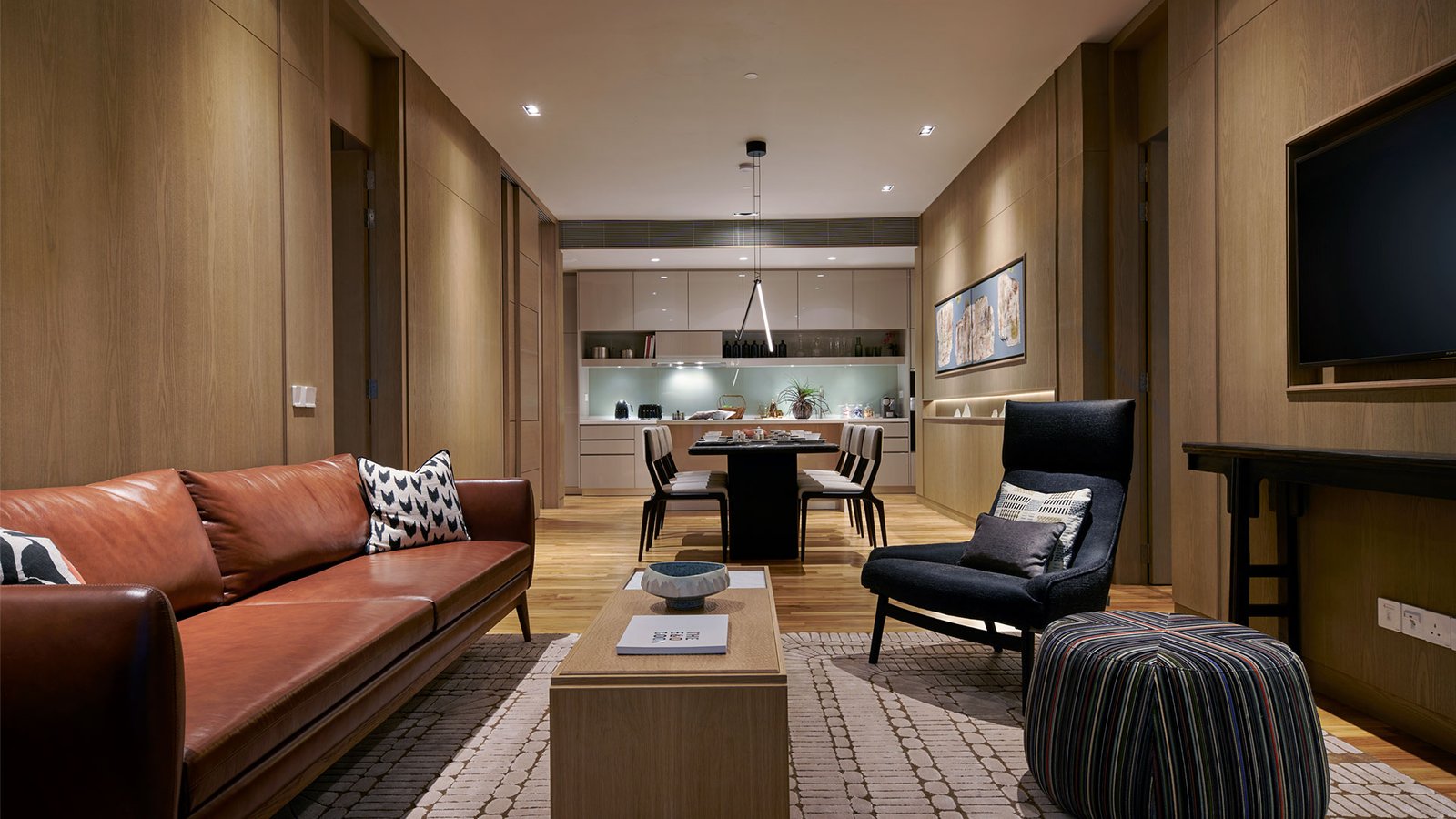 One plus one bedroom interior render used as a section banner at Conlay by E&O, Jalan Conlay, Kuala Lumpur