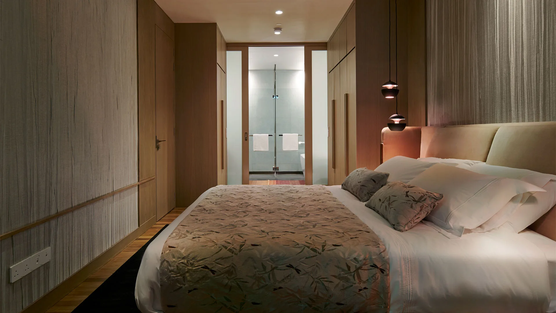 Two-bedroom interior render used as a section banner at Conlay by E&O, Jalan Conlay, Kuala Lumpur