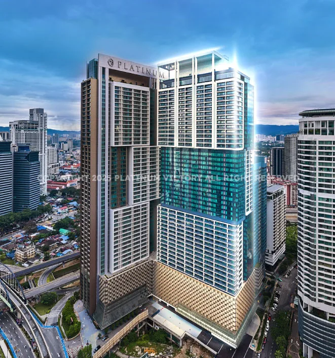 Victory Suites shown on Platinum Victory’s completed-projects milestone page, Jalan Sultan Ismail, Kuala Lumpur