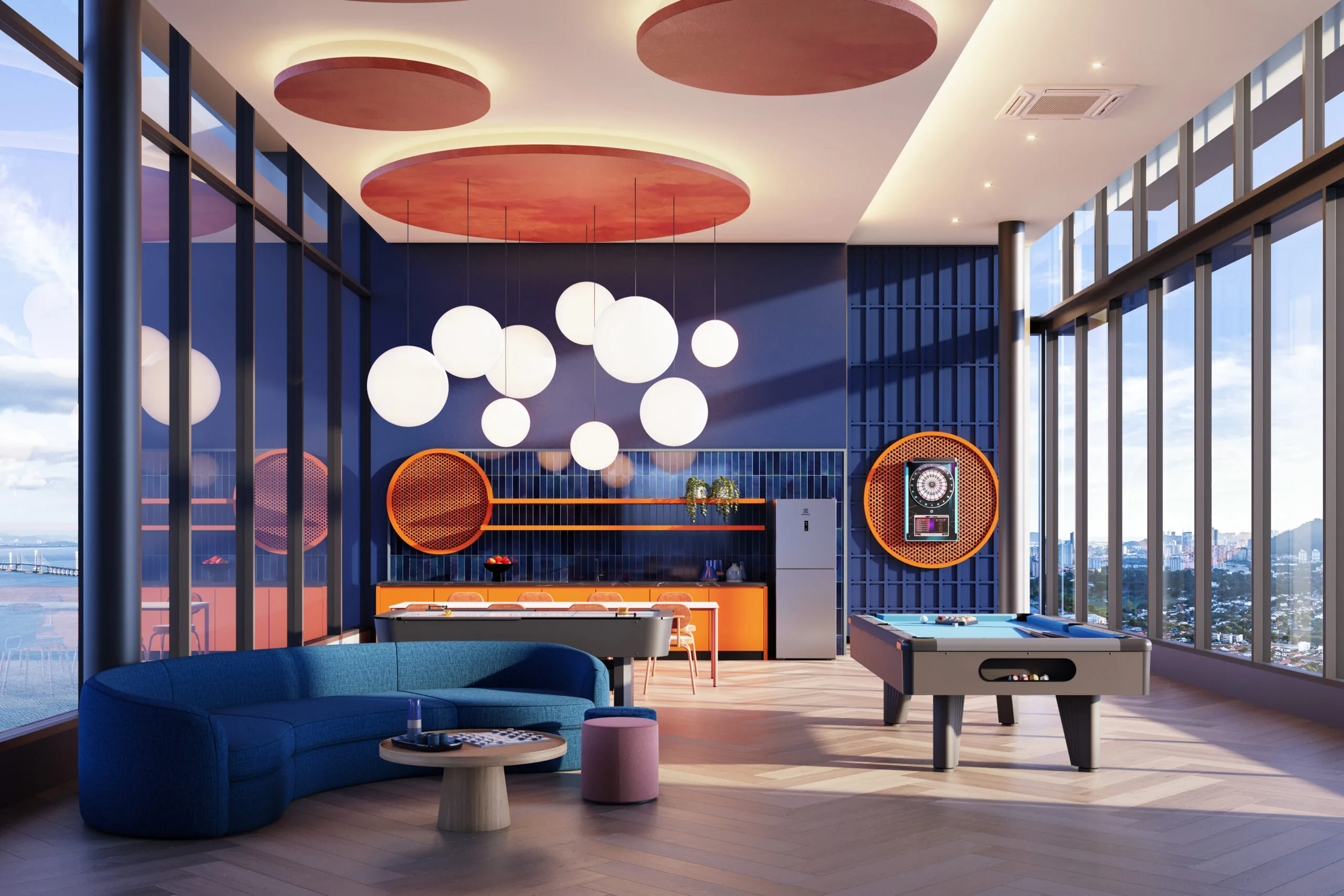 Fun Hub on Level 57 at The Lighthauz @ Gelugor by EXSIM Group, Gelugor, Penang Island