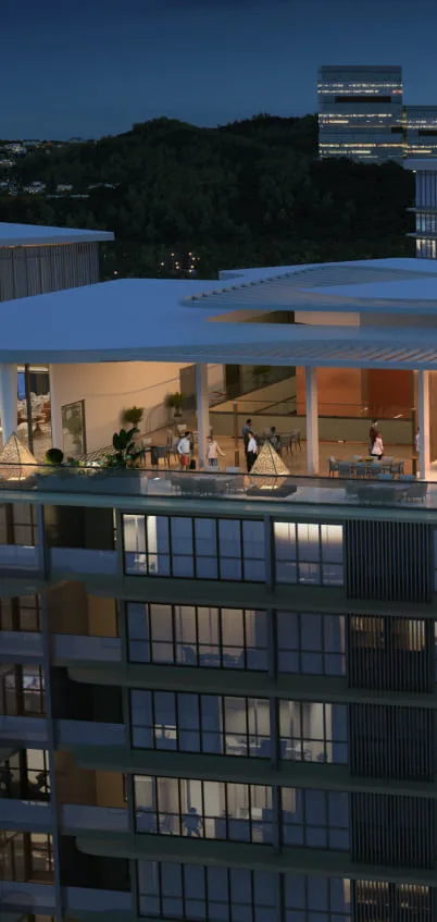 Vive Deck at Tower B, Level 40 at The V by Jesselton, Likas Bay, Kota Kinabalu, Sabah