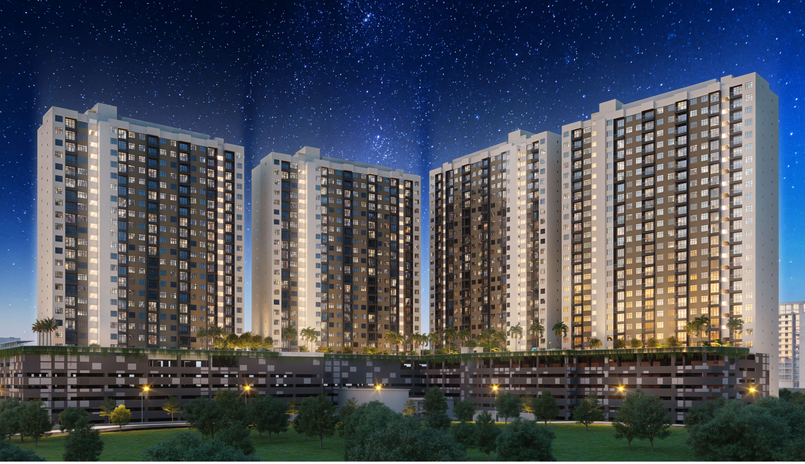 Verte Medini Residence project overview panel published on the CJ Invesco project website