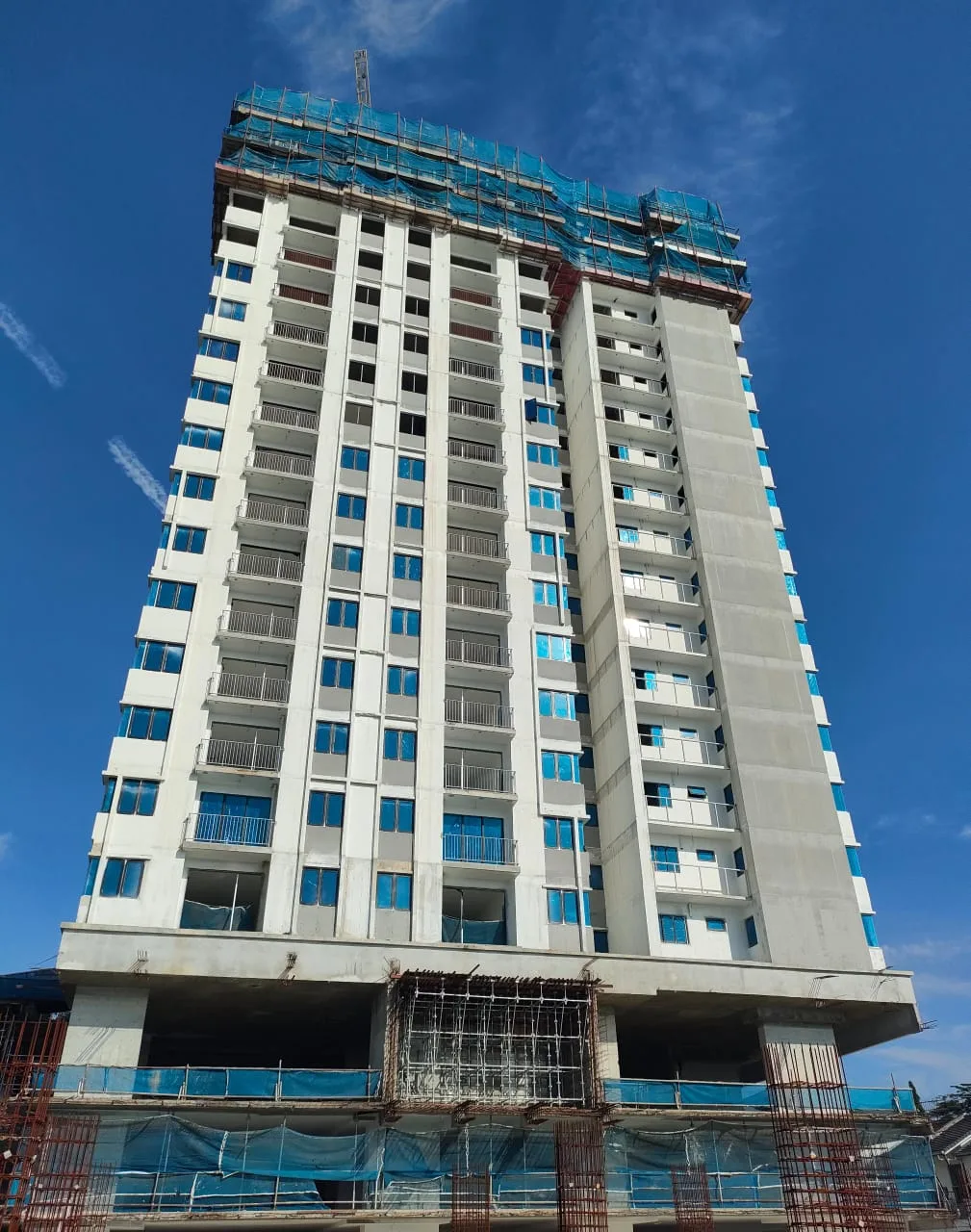 雪兰莪沙登 Taman Bukit Serdang Vista Lavender @ Serdang Hill 2026 年 7 月施工进度，第六视角