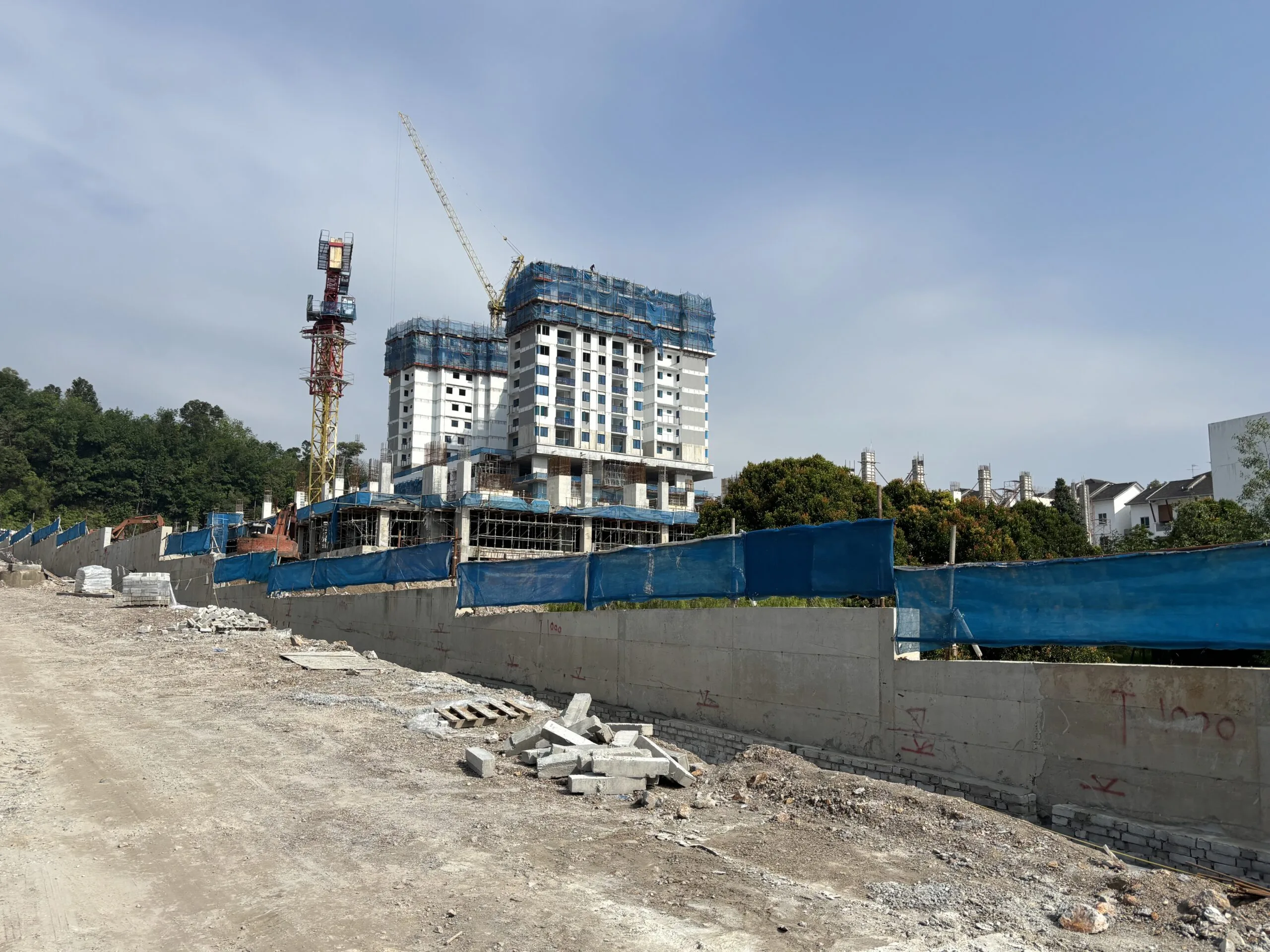 雪兰莪沙登 Taman Bukit Serdang Vista Lavender @ Serdang Hill 2026 年 3 月施工进度，第一视角