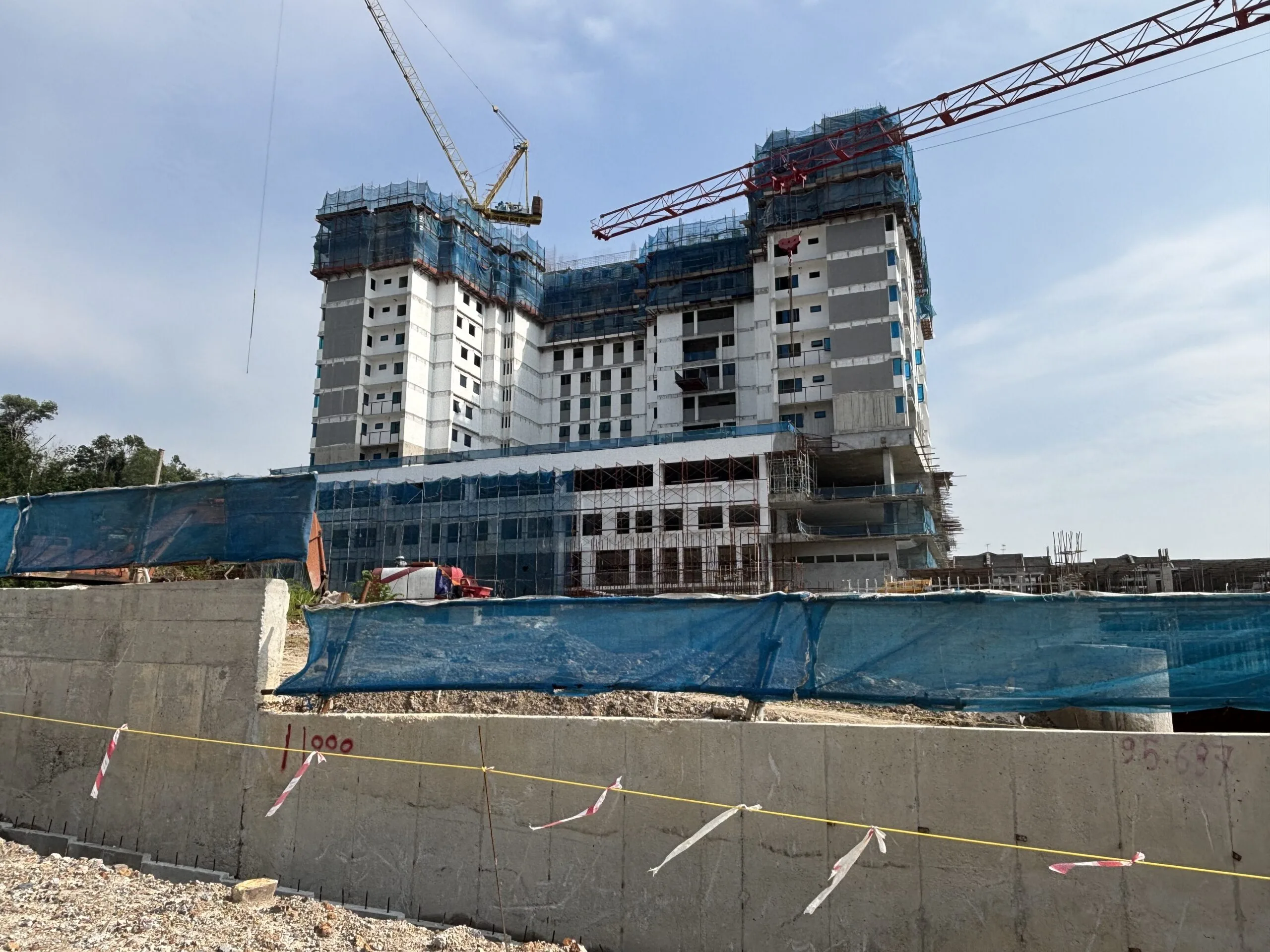 雪兰莪沙登 Taman Bukit Serdang Vista Lavender @ Serdang Hill 2026 年 3 月施工进度，第二视角
