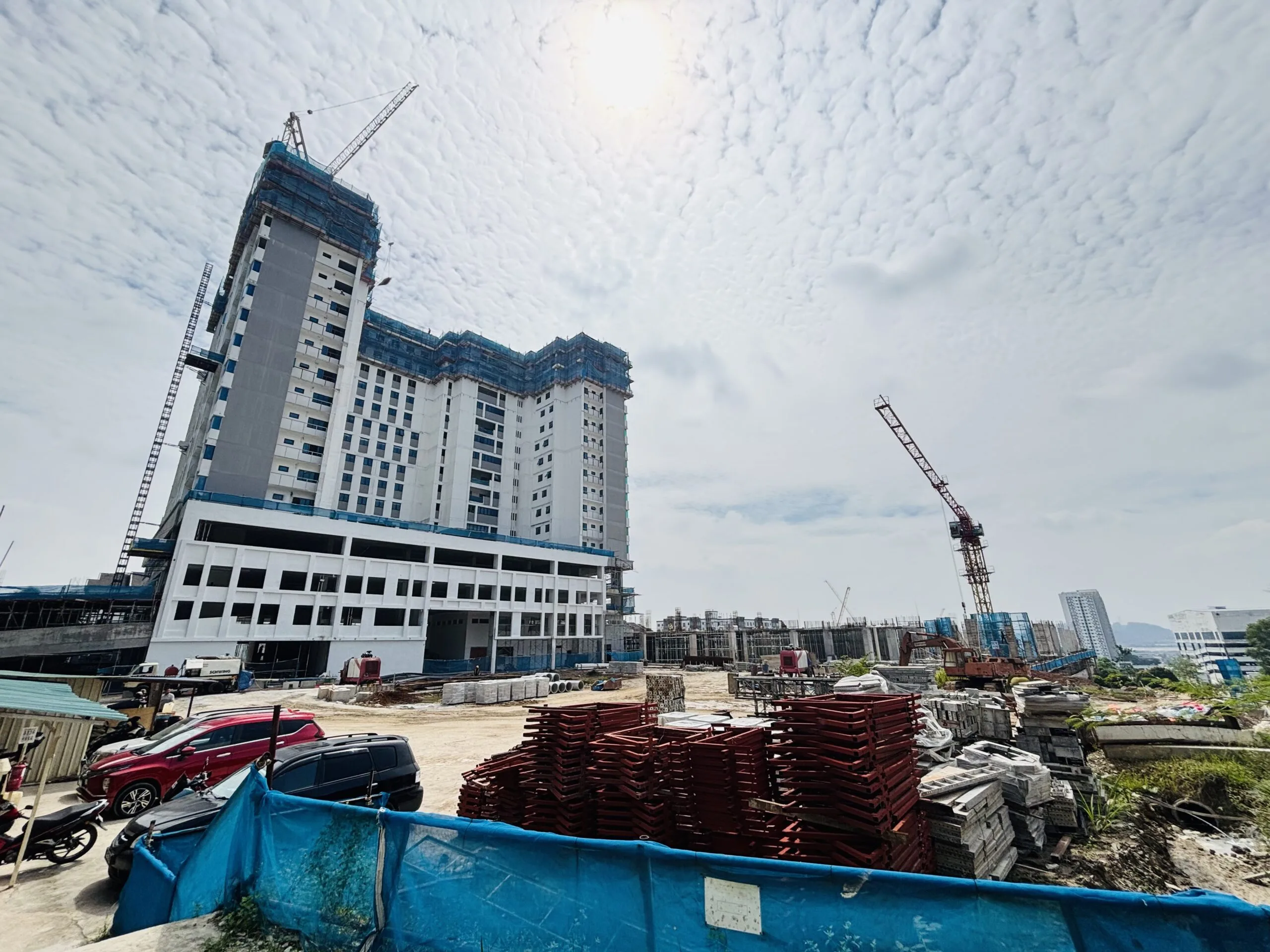 雪兰莪沙登 Taman Bukit Serdang Vista Lavender @ Serdang Hill 2026 年 5 月施工进度，第一视角