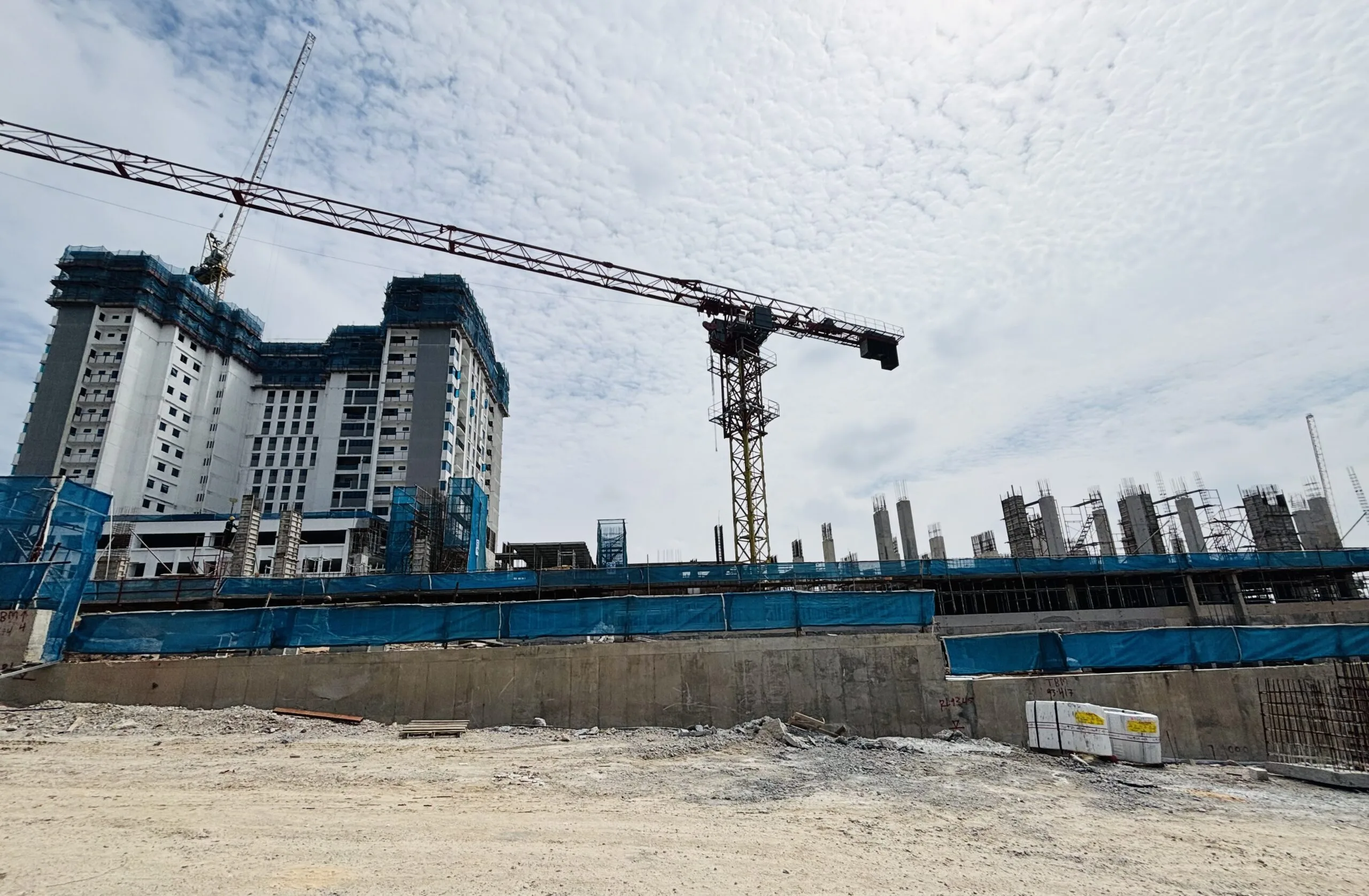 雪兰莪沙登 Taman Bukit Serdang Vista Lavender @ Serdang Hill 2026 年 5 月施工进度，第二视角