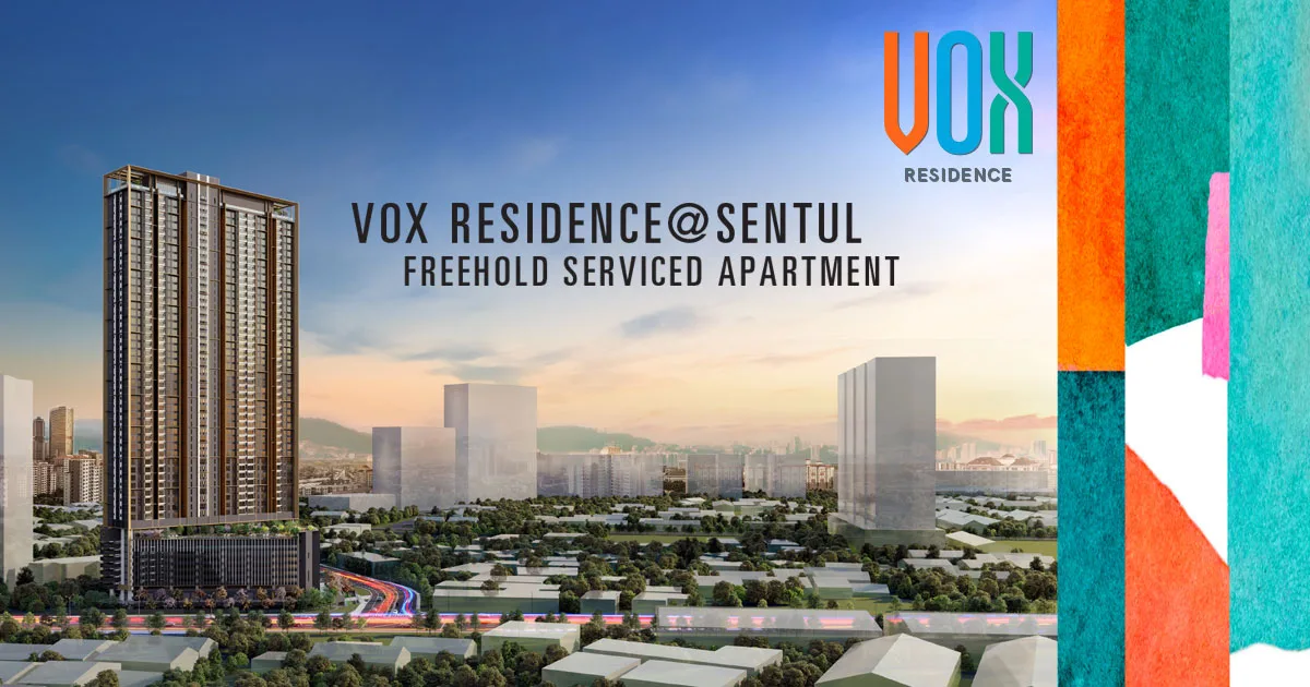 Vox Residence @ Sentul freehold development by Kerjaya Property on Jalan Sentul Pasar, Kuala Lumpur