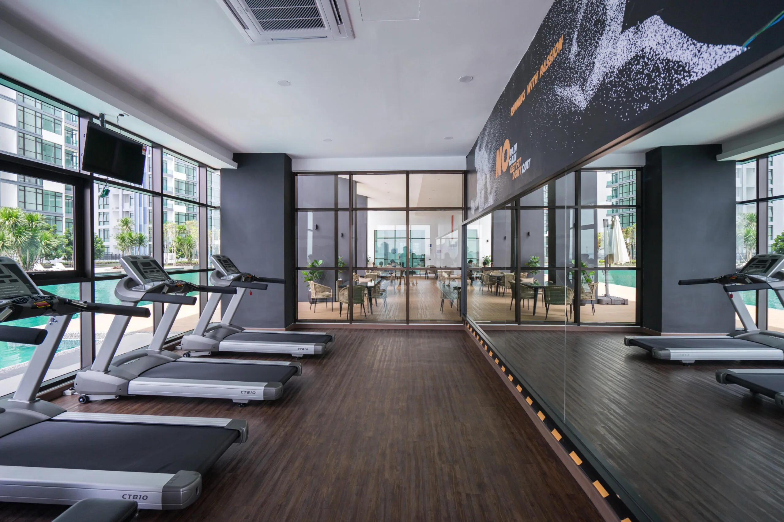 Wave Serviced Apartment 健身房