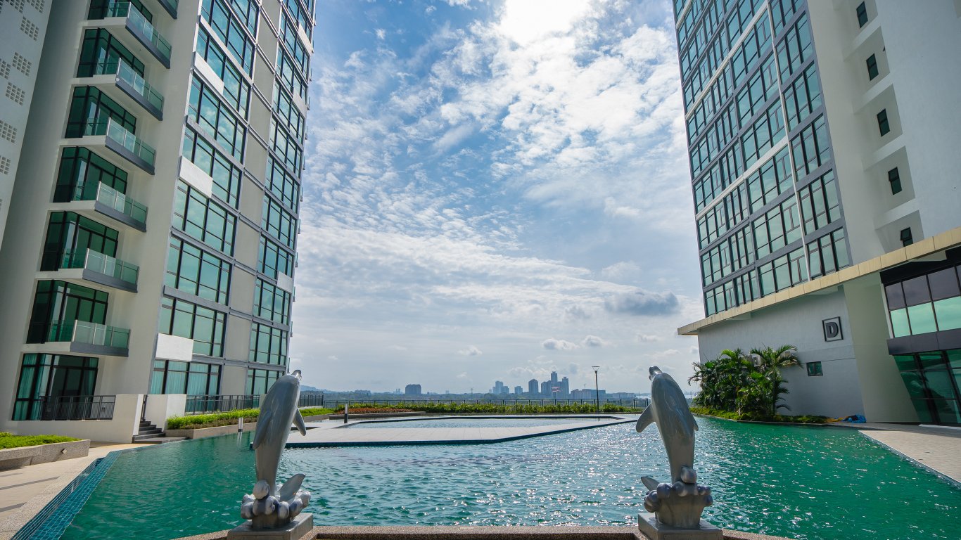 Wave Serviced Apartment @ Marina Cove，新山，柔佛