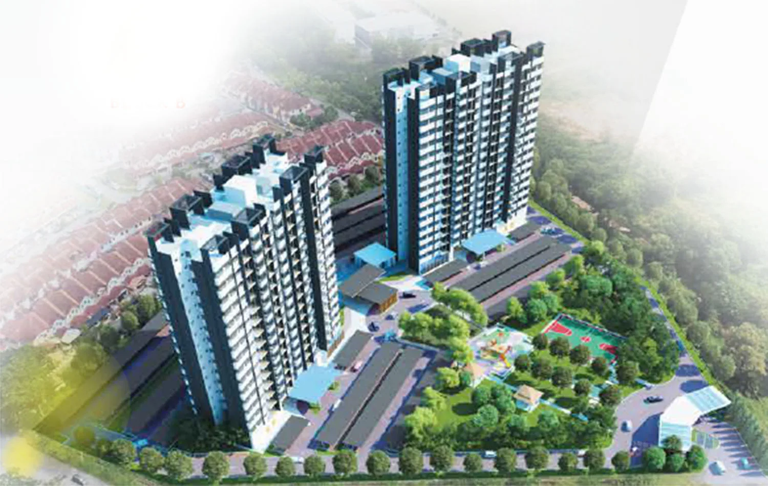 Amber Height (Amber Heights Apartment) 项目鸟瞰