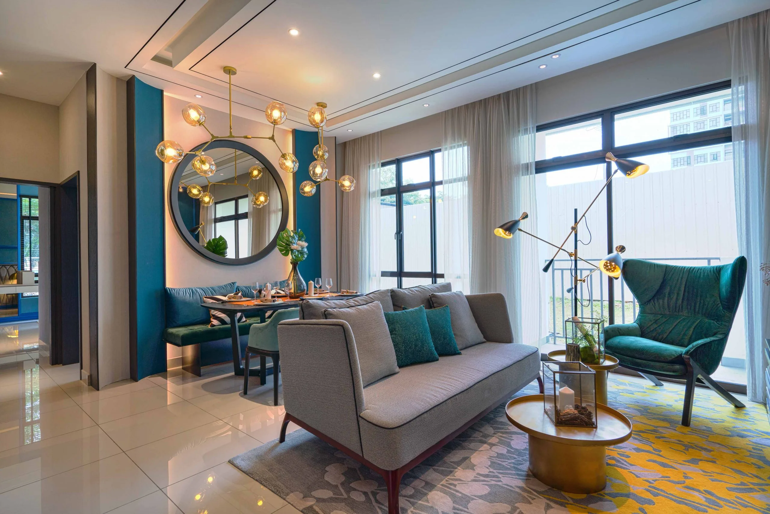 Austin Regency (Pangsapuri Austin Perdana) Show unit living area