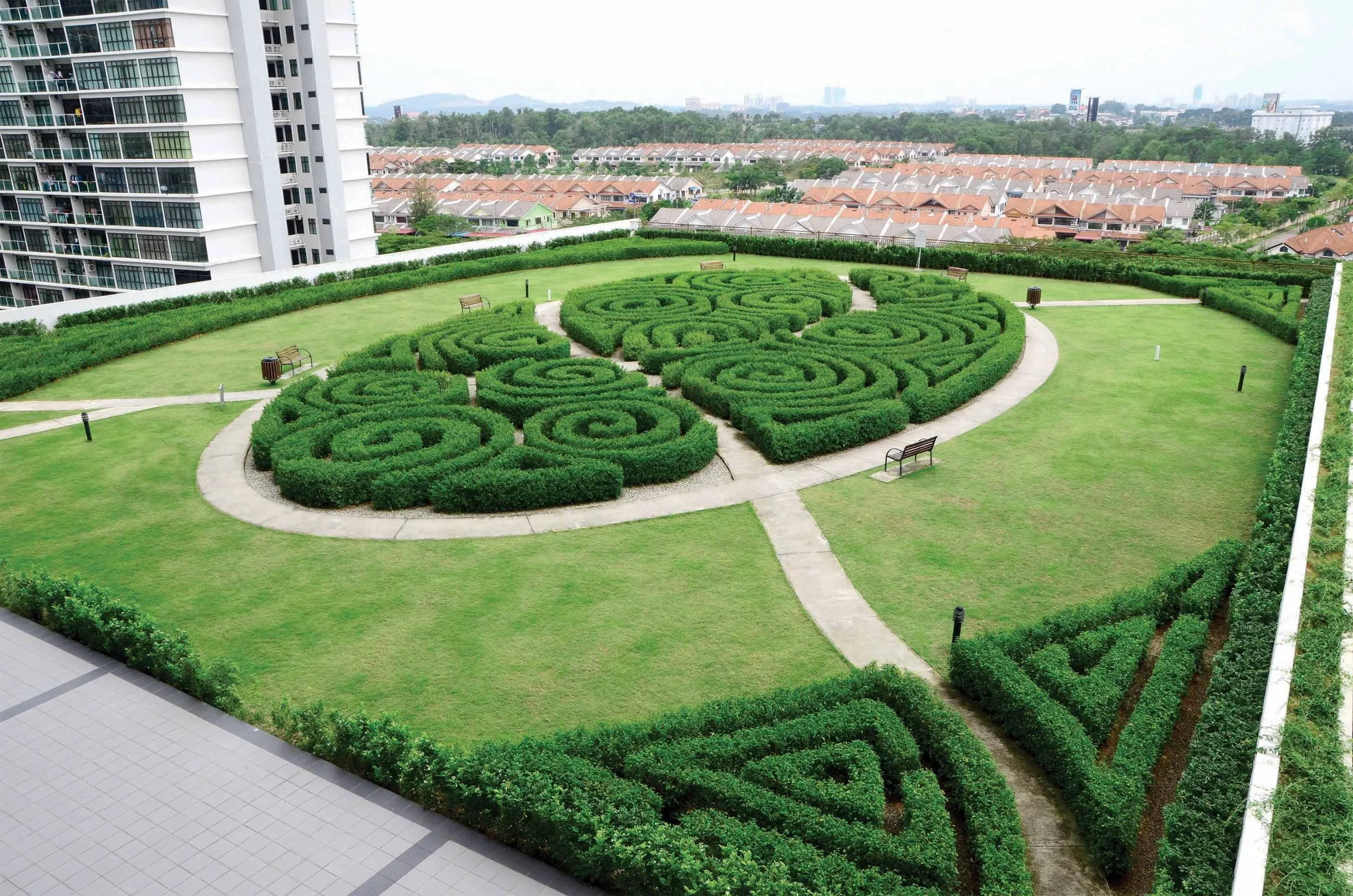 Austin Regency (Pangsapuri Austin Perdana) Sky garden