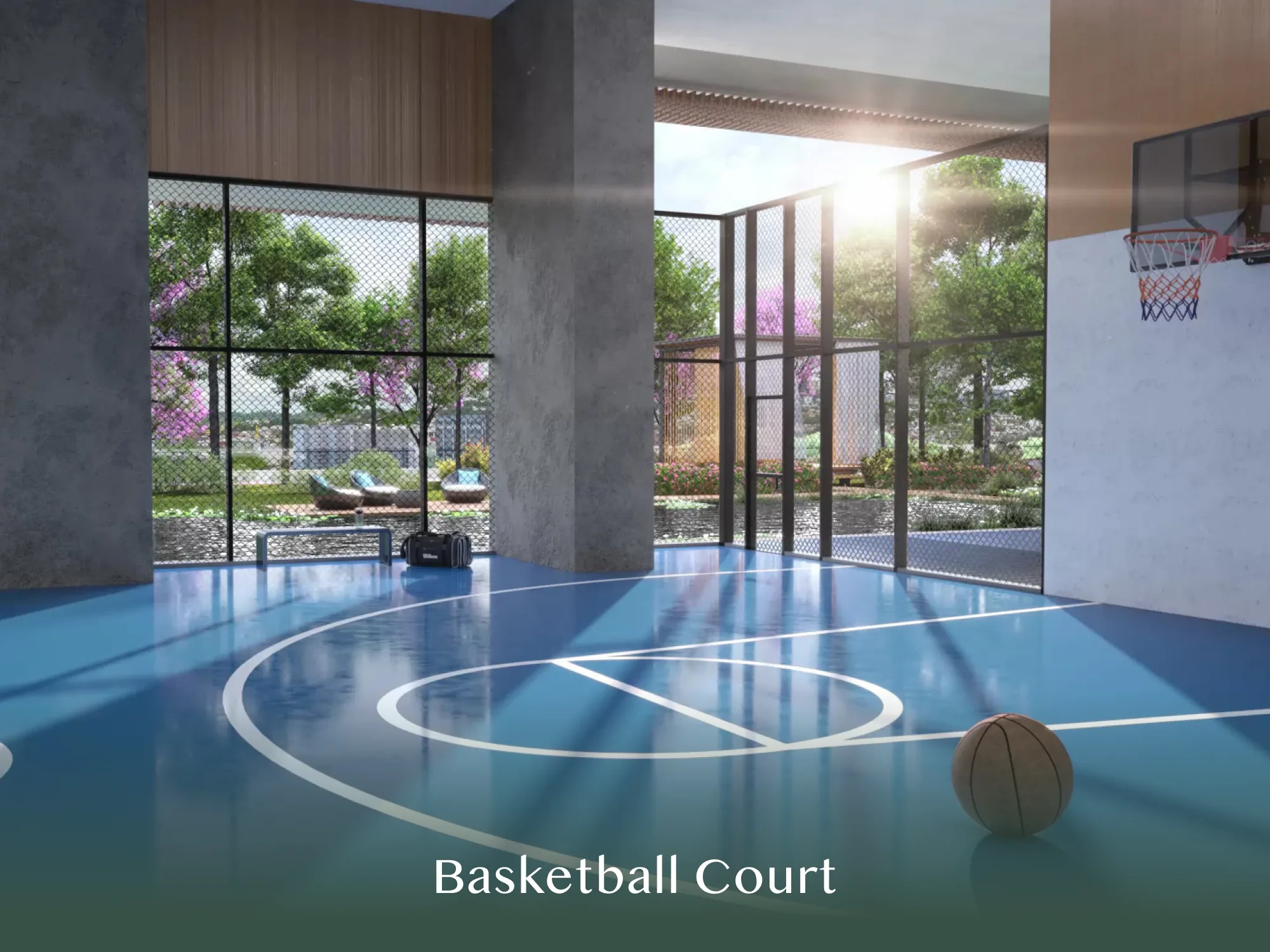 Basketball court at Verdura, Bangsar Hill Park by Bangsar Hill Park Development Sdn Bhd, Lorong Maarof, Bangsar, Kuala Lumpur