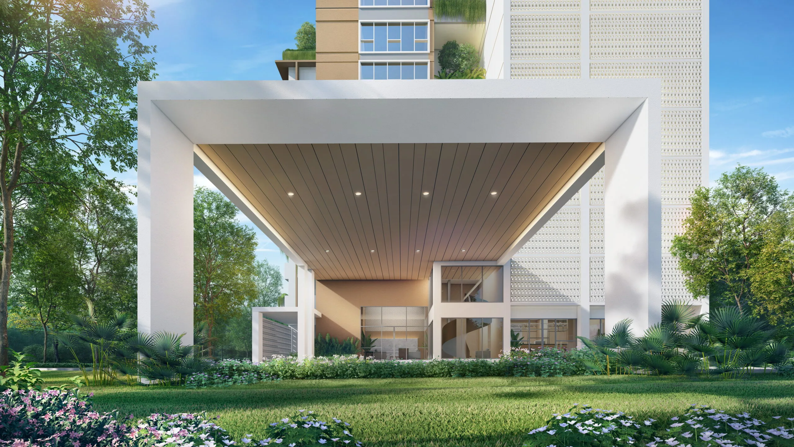 Arrival Court entrance and lobby at Danau Puchong by Pakatan Perakbina Sdn Bhd, YTL Land, Bandar Metro Puchong, Puchong, Selangor