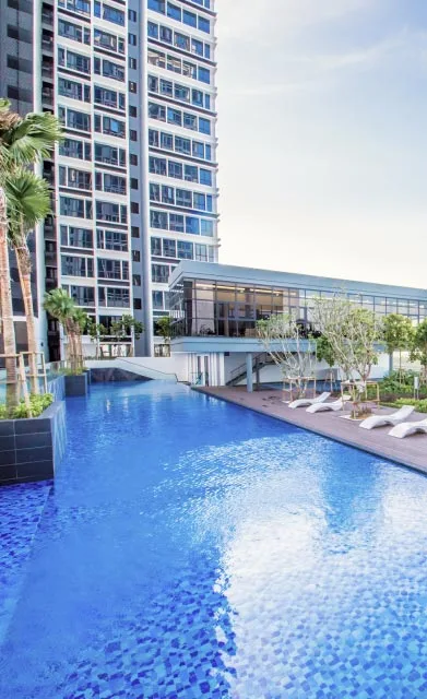 Eco Nest @ Eco Botanic Pool deck and residential tower