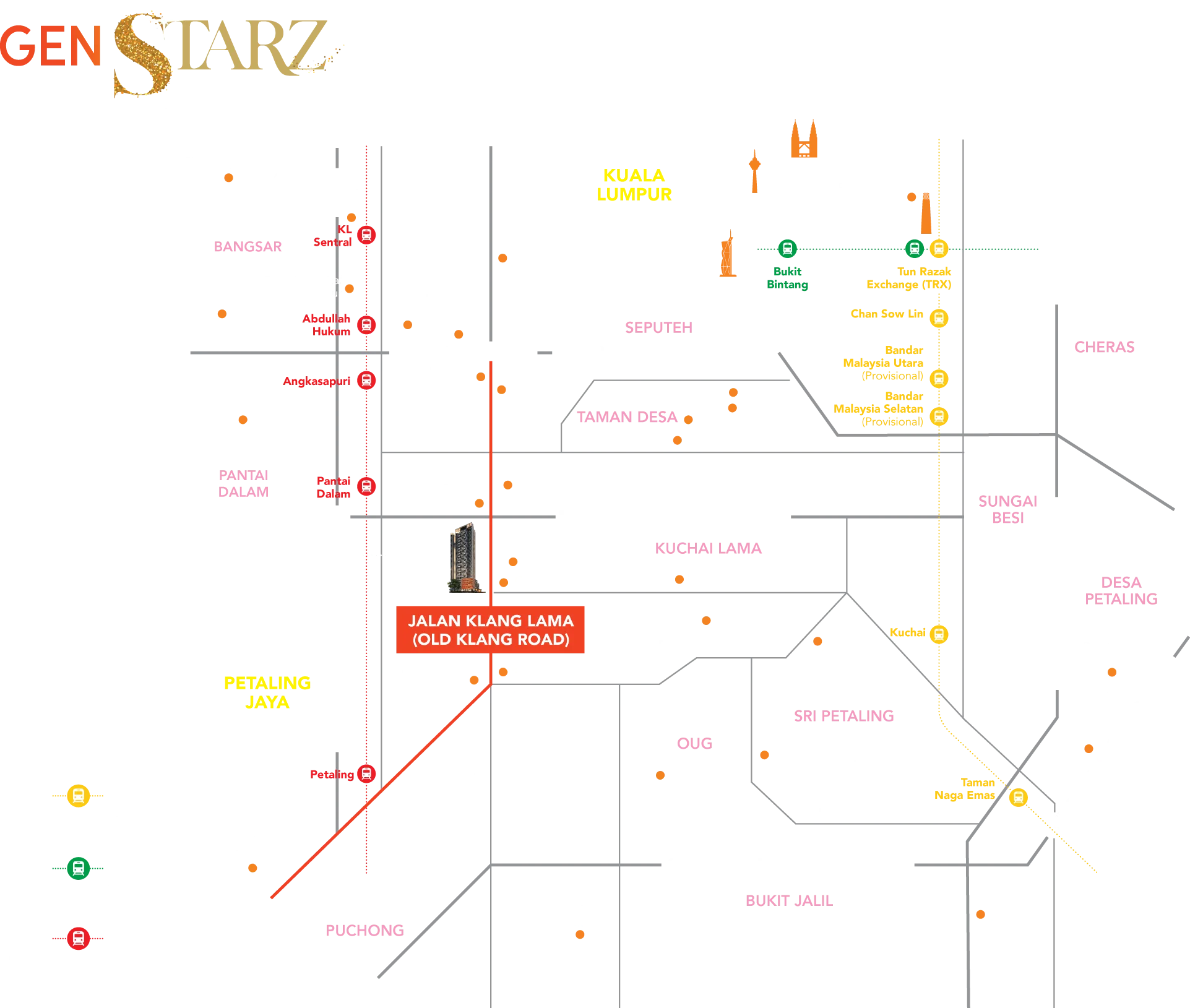 Master plan for Gen Starz by Majestic Gen Sdn Bhd, Old Klang Road, 58100 Kuala Lumpur